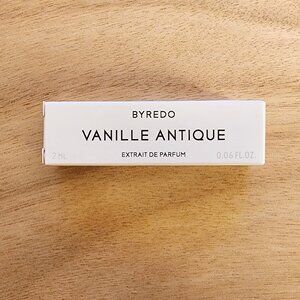 Byredo VANILLE ANTIQUE EDP 2ml (0.06 fl. oz.) Brand New In Box